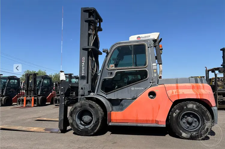 Used 2020 TOYOTA 8FDU70 Internal Combustion Forklifts: Pneumatic Tire Arizona US | Forklift Exchange #1274637