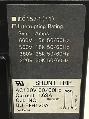 USED FUJI ELECTRIC BU-ESB3070