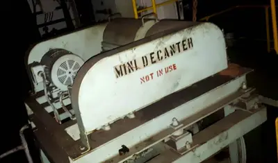 Sharples-Tomoe P660 Super-D-Canter centrifuge, 316SS.