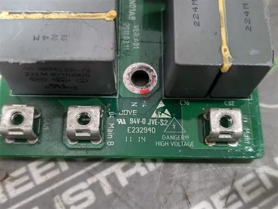 Emerson NX 0100RTE46FN01A8 Relay Board Ver A01 Used