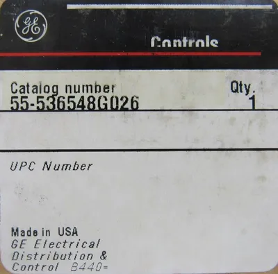 NEW GENERAL ELECTRIC 55-536548G026 CONTACTOR COIL 55536548G026