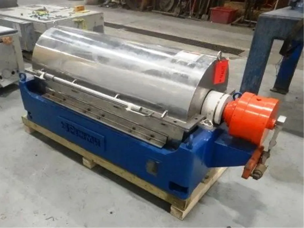 Sharples P3400 decanter centrifuge, 316SS.