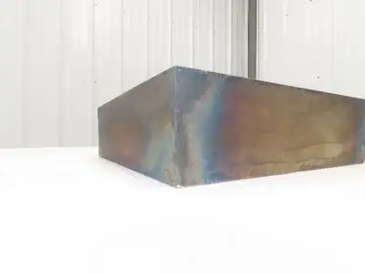 Mild Carbon Steel Flat Ground Stock 2.91" x 9-7/8" Square  75Lbs