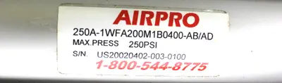 USED AIRPRO 250A-1WFA200M1B0400-AB/AD