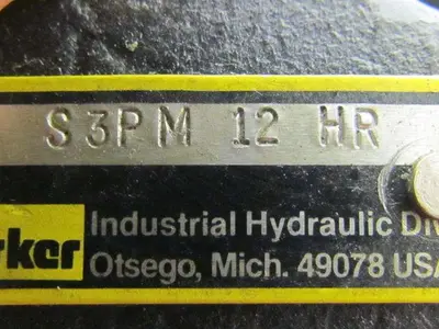 Parker S3PM-12-HR Pressure Control Inline Sequence Valve 3/8" NPT 150-1000 PSI