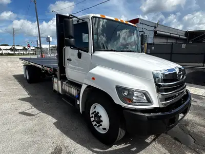 Used 2020 HINO 268 Flatbed Trucks Florida US | Truck and Van Outlet #1509160