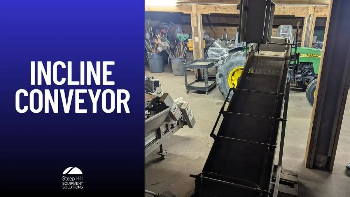 Mesh Belt Incline Conveyor