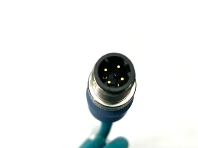 Used Turck Industrial Ethernet Cable, RJ45 Male M12 4-Pin, U3-00588 Cable & Wire Michigan US | Maverick Industrial Sales #1390832