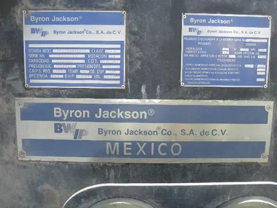 NEW BYRON JACKSON 6X8X13-6 P-HDB