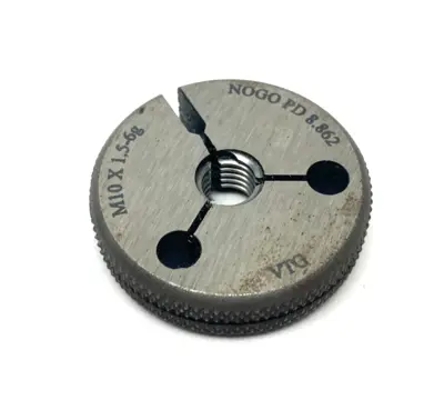 New | in-Stock VERMONT GAGE THREADED RING GAUGE M10X1.5-6G NOGO PD 8.862 Pin & Plug Gages Michigan US | Maverick Industrial Sales #1122778