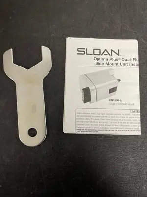 New | in-Stock Sloan New Sloan EBV-500-A Exposed Side Mount Sensor Urinal Flushometer Valve Plumbing Equipment Illinois US | Falcon Restaurant Supply #1376085