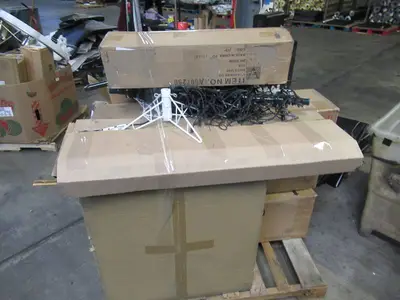 Pallet of Store Overstock and Ecommerce Product and Returns - Vickerman Christmas