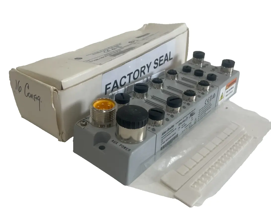 ALLEN BRADLEY 1732E-16CFGM12QCR I/O ARMOUR BLOCK SER. A NEW, SURPLUS