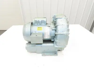 Gast R4110-2 Regenair Regenerative Blower Vacuum Pump 1Hp 3450rpm 115/230v 1ph