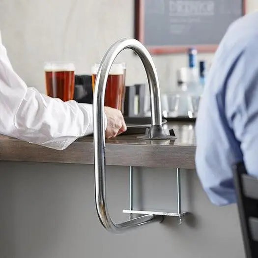 Table & Seating Chrome Waitress Stall / Service Rail
