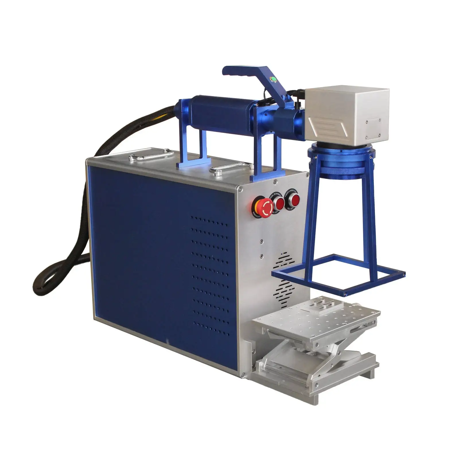 Used _UNKNOWN_ 50W JPT Handheld Fiber Laser Marking Machine 150x150mm Portable Metal Engaver Laser Markers Oklahoma US | Wide Image Solutions #1526595