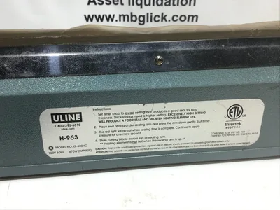 Uline KF-400HC Handheld Bag Electric Heating Sealer 120V 60Hz 670W