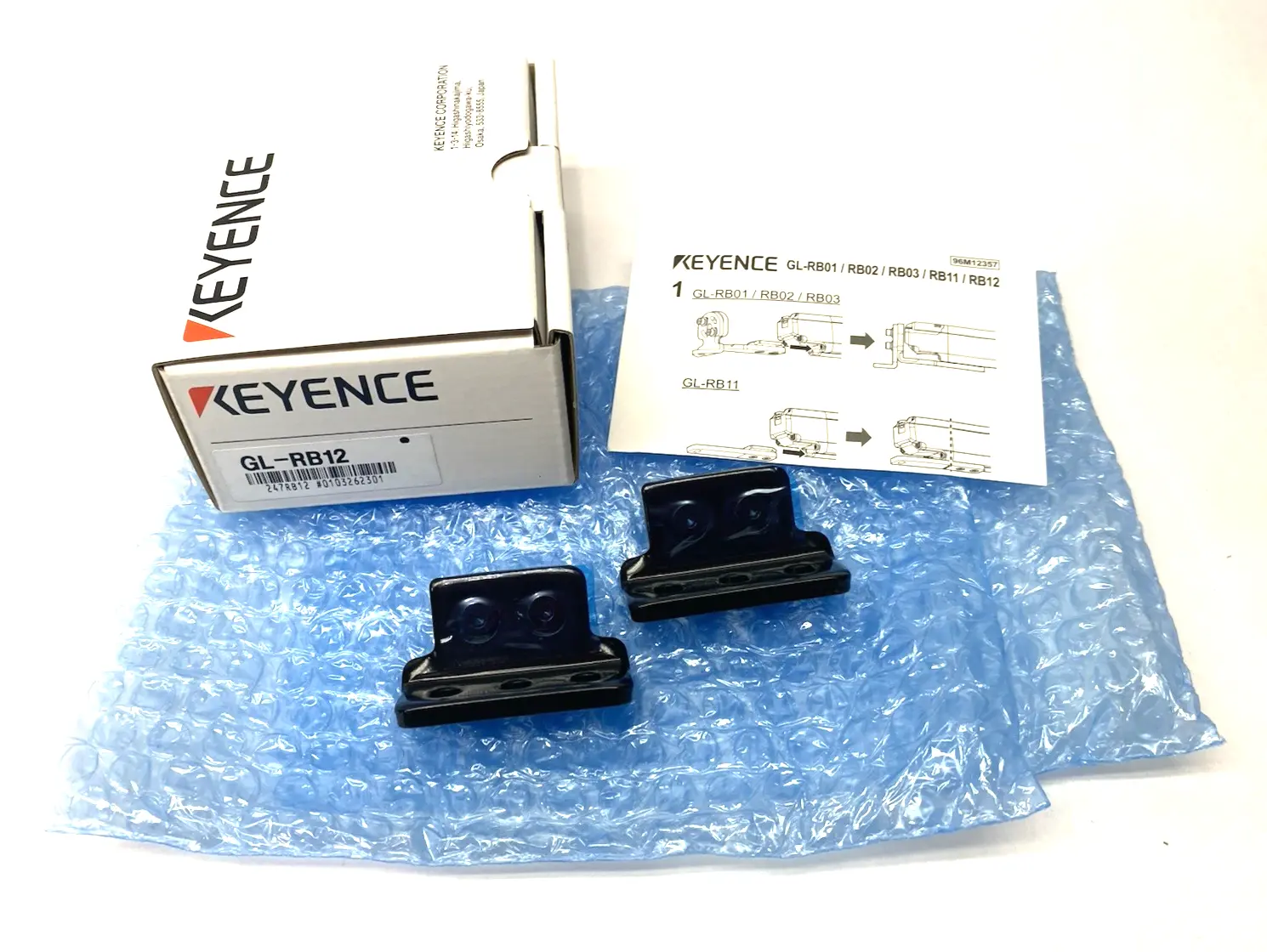 New | in-Stock KEYENCE L-Shape Mounting Brackets for Light Curtains SET OF 2 Light Curtains & Grids Michigan US | Maverick Industrial Sales #1391776