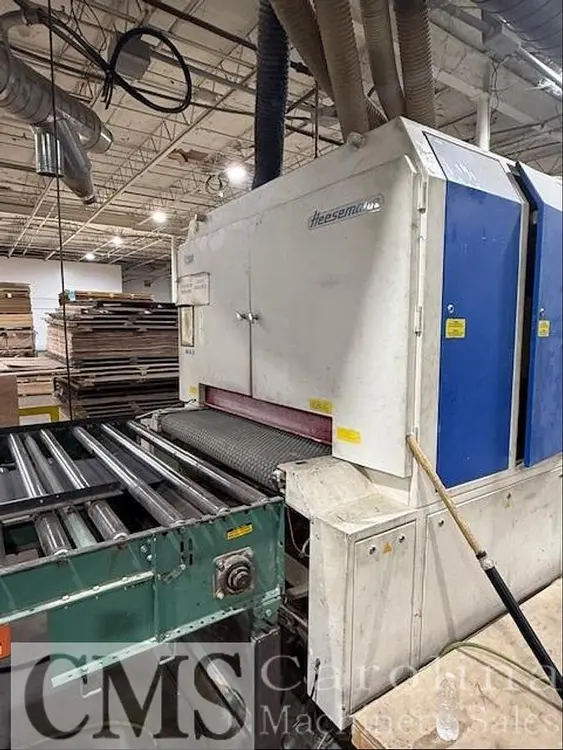 Used HEESEMANN MFA 8 3 HEAD 52" WIDEBELT SANDER Woodworking Sanders | CAROLINA MACHINERY SALES #421582