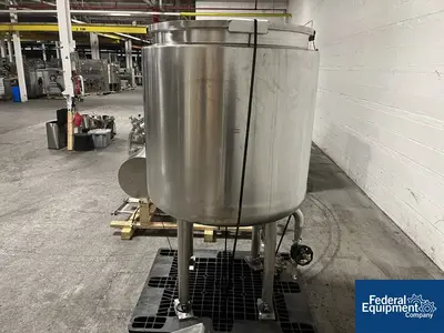 USED Krieger 600 Liter Krieger Twin Motion Vacuum Mixer, S/S, Model MMD600