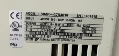 NEW YASKAWA VARISPEED G7