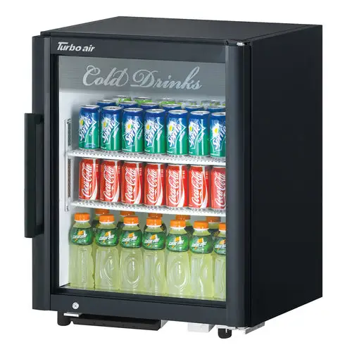 Turbo Air TGM-5SD-N6 25" Countertop Refrigerator w/ Front Access - Swing Door, White, 115v