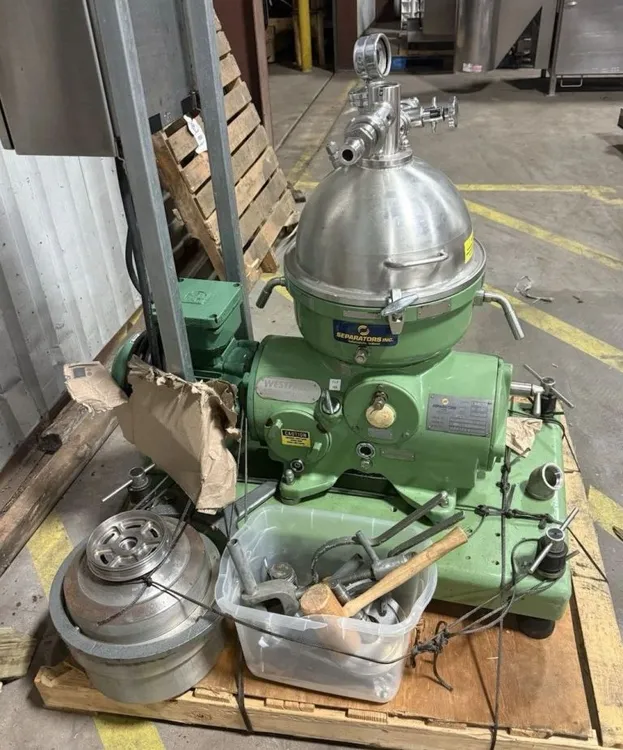 Used _UNKNOWN_ _UNKNOWN_ Disc Stack Centrifuges Florida US | Sanders Equipment #1269906