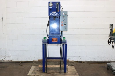 Used 1999 Magnum HBM-6A C-Frame Presses New Jersey US | Machinery Values #1344178