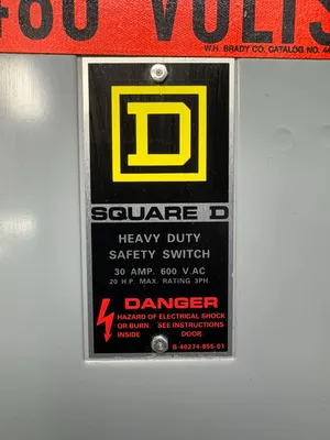 SQUARE D D H361 Electrical/PLC/Automation | ESS Industrial Equipment Sales (3)