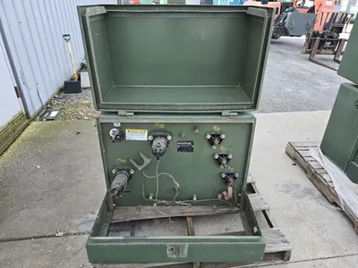 25 KVA Single Phase Cooper Padmount Transformer 4160 GY 2400 to 240 120 IMP 2.9