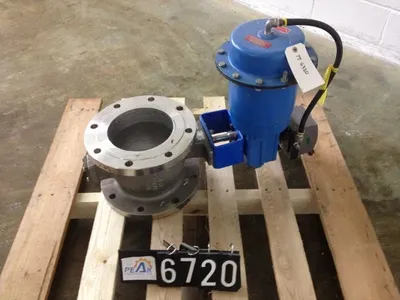 Neles Jamesbury 8"-150 V-Ball Control Valve