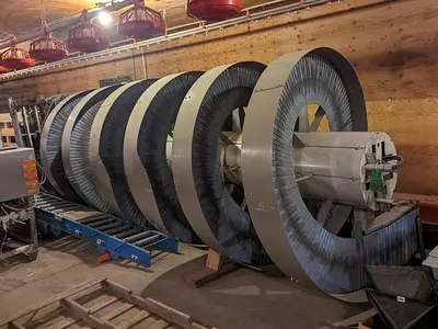 Ryson 19' Tall Spiral Conveyor