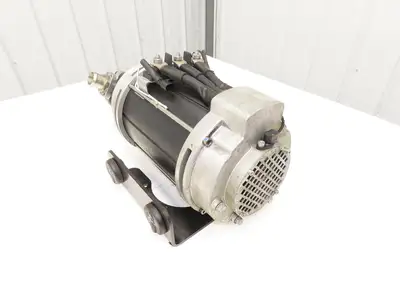 Hyster 8813389 Forklift Hydraulic Motor 48V & Pump 8811653 Removed From E80XN