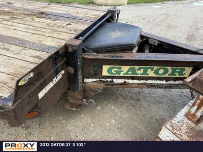 Used 2013 GATOR 31' X 102" Flatbed Trailers Kentucky US | Proxy Equipment #1388851