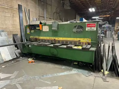 1984 ATLANTIC 10X1/4HD Hydraulic Shear | Lion Machinery (1)