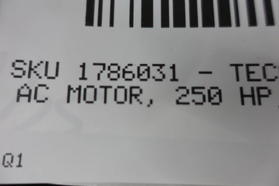 Used TECO WESTINGHOUSE AEHA-TK001 A.C. Motors Ohio US | Aucto #1394660