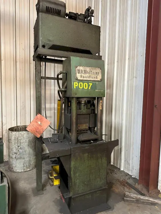 Used WHITNEY 664-138 Angle & Bar Shears Ohio US | Yoder Brothers machinery #444494