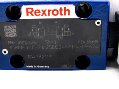NEW REXROTH R901205987 CONTROL VALVE 3DREP 6 C-21/25EG24N9K4/M-674