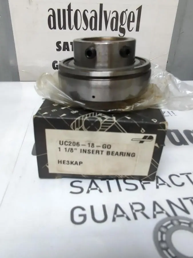 New | in-Stock PEER UC206-18-GO Bearings | Surplus Asset Holdings #1201175
