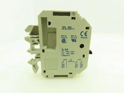 Telemecanique GB2CB07 Circuit Breaker 2A 60VDC 277VAC Thermal Magnetic TeSys