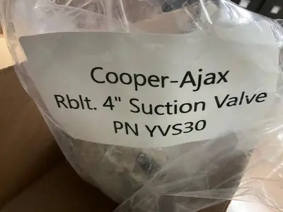 Cooper-Ajax Rebuilt Suction Valve PN YVS30