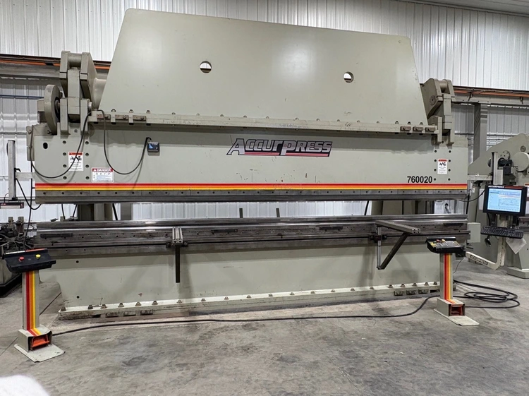 Used 1999 ACCURPRESS 760020 Press Brakes Illinois US | Revelation Machinery #1287190