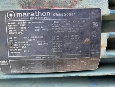 USED INDUSTRIAL AIR PRODUCTS 45-45 'HP' DES 45 ARR 9W