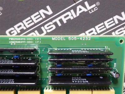 Siemens Simatic 505-4232A 110 VAC Input Module PWB 2586393-0001 Rev. E Used