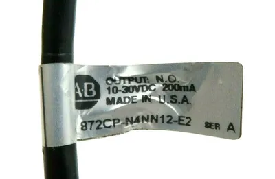 NEW ALLEN BRADLEY 872CP-N4NN12-E2 PHOTOSWITCH SERIES A 872CPN4NN12E2