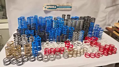 Large Lot Liquidation Sale of Works Performance Compression Spring 1.25" to 12"