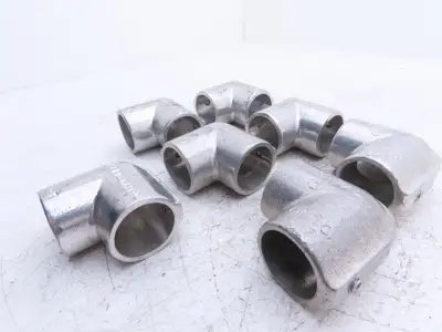 Hollaender 3-7 1-1/4 Speed-Rail Elbow 1-1/4" Pipe Fits 1.66" OD Lot of 7