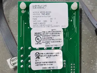 USED SIMPLEX 4100-6033
