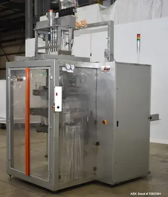 Used - INVpack SP6 Vertical 6-Lane Form Fill Seal (FFS) for Stick Packs