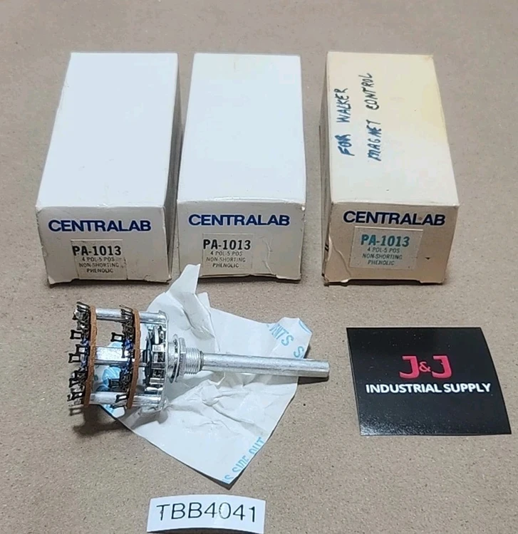 New | in-Stock Centralab PA-1013 Relays & Switches Indiana US | J&J Industrial Supply #539269